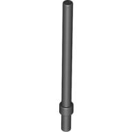 Lego tyčinka s kroužkem 6L, černá (4533907, 4538722, 4613957, 6061538, 6081988, 6170421)